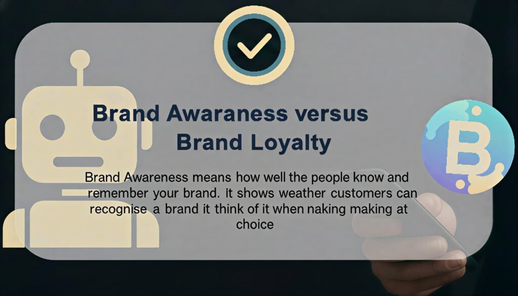 Brand awareness versus Brand loyalty